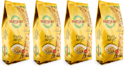 PASTIANO MAJA MACARONI - 500 GMS EACH- PACK OF 4 Macaroni Pasta(Pack of 4, 2 kg)