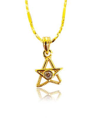 Duepio Gold-plated Cubic Zirconia Alloy