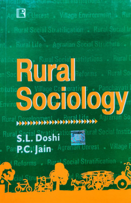 Rural Sociology(Paperback, S L Doshi, P C jain)