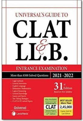 Guide To Clat & Ll.B. Entrance Examination (English, Paperback(Paperback, unknown)