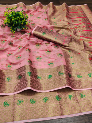 JUMSA Cotton Silk Floral Print Blouse Material