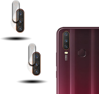 Mobtek Back Camera Lens Glass Protector for Vivo Y12(Pack of: 2)