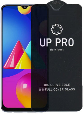 S-Softline Edge To Edge Tempered Glass for Samsung Galaxy M02s, Premium Branded Glass With Camera Cut(Pack of 1)