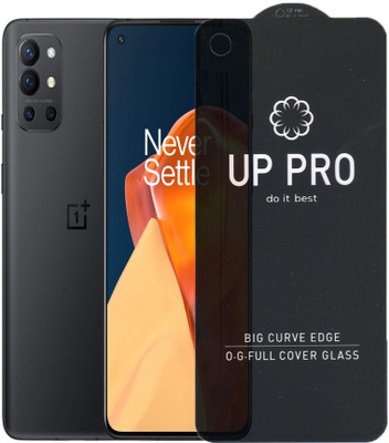 S-Softline Edge To Edge Tempered Glass for OnePlus 9R 5G, Premium Branded Glass With Camera Cut(Pack of 1)