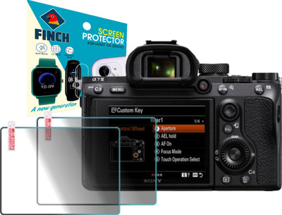 FINCH Screen Guard for SONY Alpha ILCE- 7M3K Full Frame 24.2 MP Mirrorless Digital SLR Camera(Pack of 2)