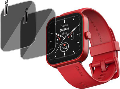 XAZE Screen Guard for NOISE COLORFIT CALIBER SMARTWATCH SCREEN GUARD(Pack of 2)