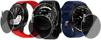 XAZE Screen Guard for F1 Sports Smartwatch screen guard(Pack of 3)