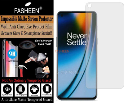 Fasheen Tempered Glass Guard for ONEPLUS NORD 2 5G (Matte Finish)(Pack of 1)