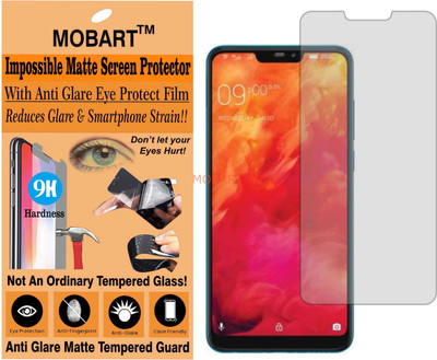 MOBART Tempered Glass Guard for LAVA Z92 (Matte Finish)(Pack of 1)