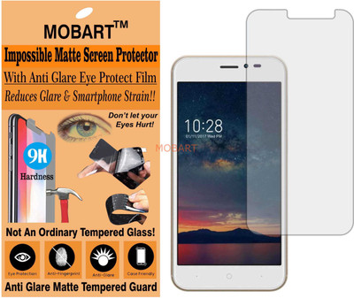 MOBART Tempered Glass Guard for INFOCUS A2 (Matte Finish)(Pack of 1)