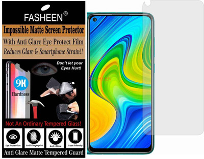 Fasheen Tempered Glass Guard for REDMI 10X (Matte Finish)(Pack of 1)