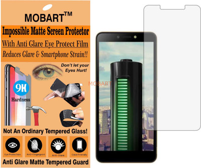MOBART Tempered Glass Guard for ITEL A44 POWER (Matte Finish)(Pack of 1)