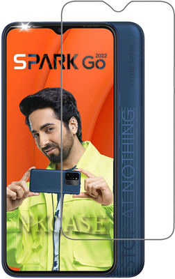 NKCASE Tempered Glass Guard for Tecno Spark Go 2022(Pack of 1)