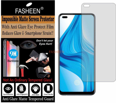 Fasheen Tempered Glass Guard for OPPO CPH2119 (F17 PRO) (Matte Finish)(Pack of 1)