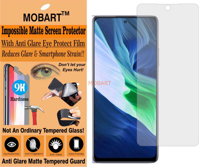 MOBART Tempered Glass Guard for INFINIX NOTE 10 PRO (Matte Finish)(Pack of 1)