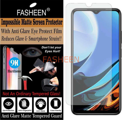 Fasheen Tempered Glass Guard for XIAOMI REDMI 9 POWER M2010J19SL (Matte Finish)(Pack of 1)
