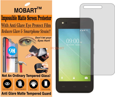 MOBART Tempered Glass Guard for LAVA A50 (Matte Finish)(Pack of 1)