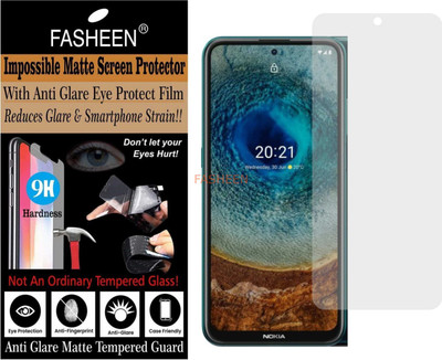 Fasheen Tempered Glass Guard for NOKIA X10 5G (Matte Finish)(Pack of 1)