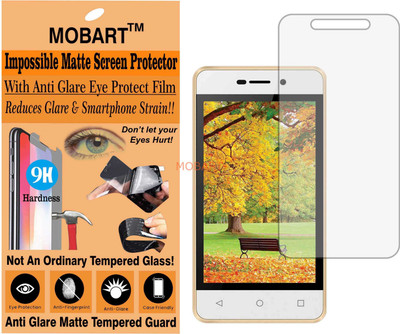 MOBART Tempered Glass Guard for INTEX AQUA 4G STRONG (Matte Finish)(Pack of 1)