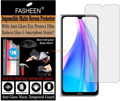 Fasheen Tempered Glass Guard for REDMI NOTE 8T (Matte Finish)(Pack of 1)