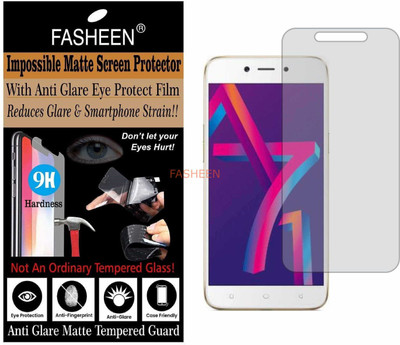 Fasheen Tempered Glass Guard for OPPO A71 2018 (Matte Finish)(Pack of 1)