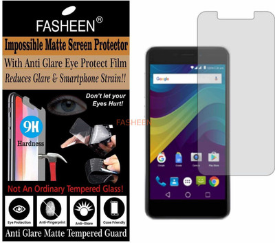 Fasheen Tempered Glass Guard for PANASONIC PLUS (Matte Finish)(Pack of 1)