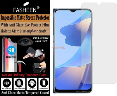 Fasheen Tempered Glass Guard for OPPO A16 CPH2269 (Matte Finish)(Pack of 1)