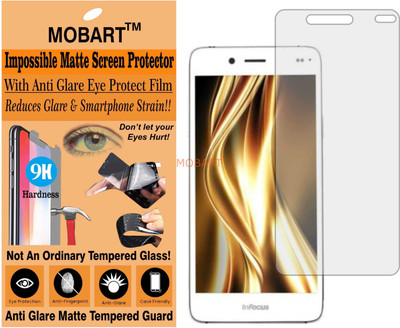 MOBART Tempered Glass Guard for INFOCUS M535 (Matte Finish)(Pack of 1)