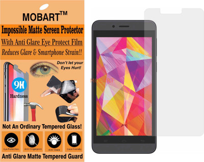 MOBART Tempered Glass Guard for INTEX AQUA Q7 PRO (Matte Finish)(Pack of 1)