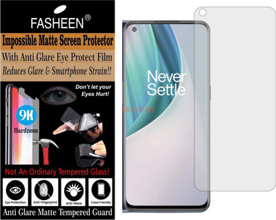 Fasheen Tempered Glass Guard for ONEPLUS NORD N10 5G (Matte Finish)(Pack of 1)