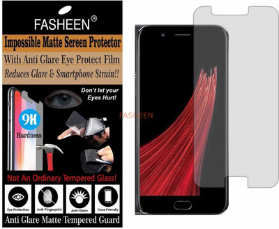 Fasheen Tempered Glass Guard for OPPO R11 PLUS (Matte Finish)(Pack of 1)