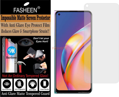 Fasheen Tempered Glass Guard for OPPO RENO 5F (Matte Finish)(Pack of 1)