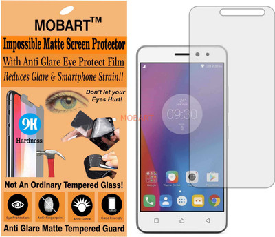 MOBART Tempered Glass Guard for LENOVO K6 POWER (Matte Finish)(Pack of 1)