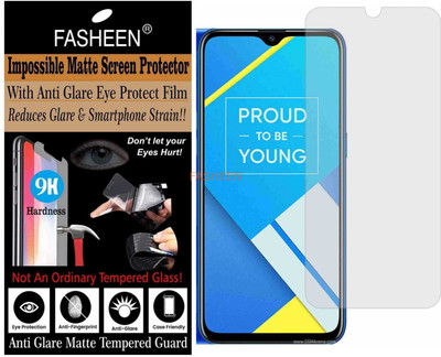 Fasheen Tempered Glass Guard for REALME C2 2020 (Matte Finish)(Pack of 1)
