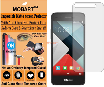 MOBART Tempered Glass Guard for INFOCUS M350 (Matte Finish)(Pack of 1)