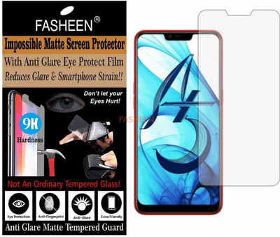 Fasheen Tempered Glass Guard for OPPO A5 (Matte Finish)(Pack of 1)