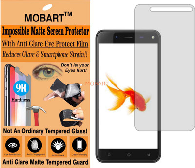 MOBART Tempered Glass Guard for KARBONN TITANIUM FRAMES S7 (Matte Finish)(Pack of 1)