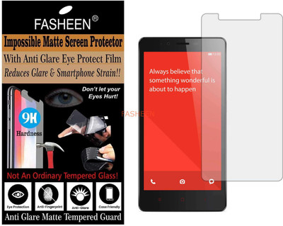 Fasheen Tempered Glass Guard for MI REDMI NOTE 4G (Matte Finish)(Pack of 1)