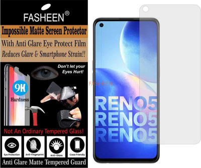 Fasheen Tempered Glass Guard for OPPO CPH2159 (Matte Finish)(Pack of 1)