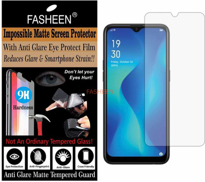 Fasheen Tempered Glass Guard for OPPO A1K(Pack of 1)