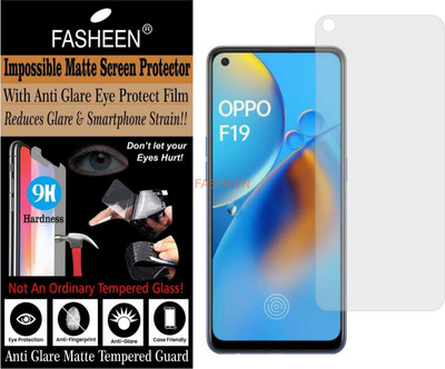 Fasheen Tempered Glass Guard for OPPO CPH2219 (Matte Finish)(Pack of 1)