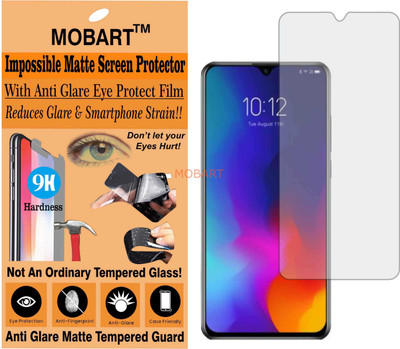 MOBART Tempered Glass Guard for LENOVO K10 (Matte Finish)(Pack of 1)