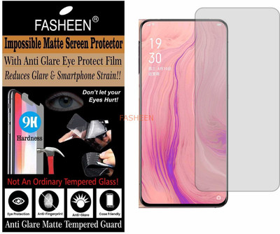Fasheen Tempered Glass Guard for OPPO RENO 10X ZOOM (Matte Finish)(Pack of 1)