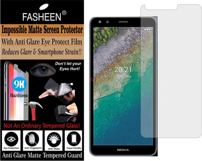 Fasheen Tempered Glass Guard for NOKIA C01 PLUS (Matte Finish)(Pack of 1)