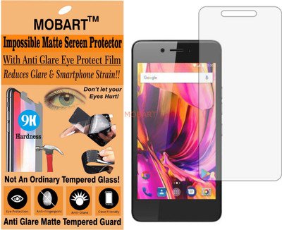 MOBART Tempered Glass Guard for KULT AMBITION (Matte Finish)(Pack of 1)
