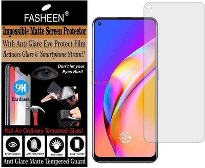 Fasheen Tempered Glass Guard for OPPO F19 PRO PLUS 5G (CPH 2213) (Matte Finish)(Pack of 1)