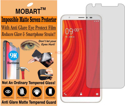 MOBART Tempered Glass Guard for LAVA Z61 (Matte Finish)(Pack of 1)