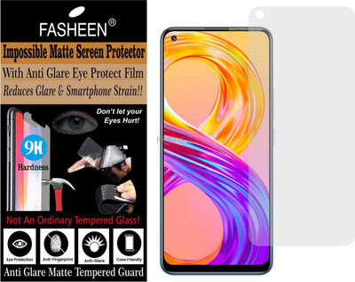 Fasheen Tempered Glass Guard for REALME RMX 3081 (Matte Finish)(Pack of 1)