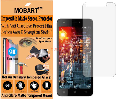 MOBART Tempered Glass Guard for INTEX AQUA 5.5 VR (Matte Finish)(Pack of 1)