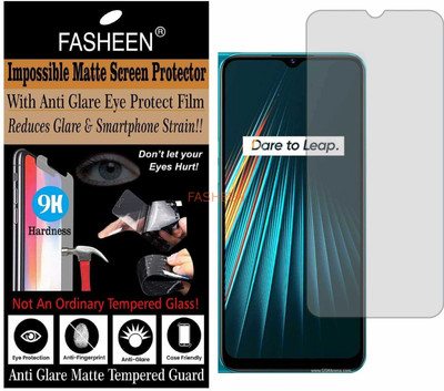 Fasheen Tempered Glass Guard for REALME 5S (Matte Finish)(Pack of 1)